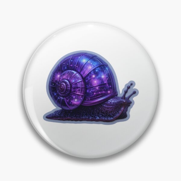 Item preview, Crystal Snail with Galaxy Shell sticker design  designed and sold by Creativeeworld777.