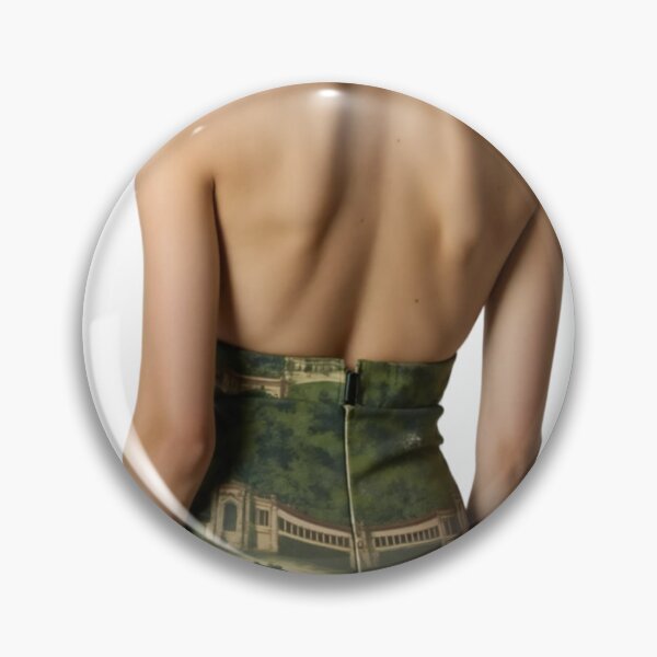 Item preview, Woman in Strapless Dress Featuring Landscape and Architecture Design designed and sold by Creative88Art.
