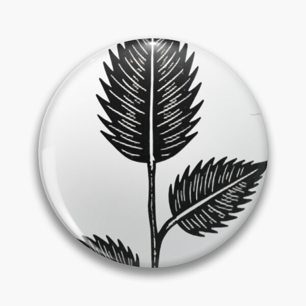 Item preview, Vintage Botanical Illustration of Plant with Serrated Leaves designed and sold by Creative88Art.