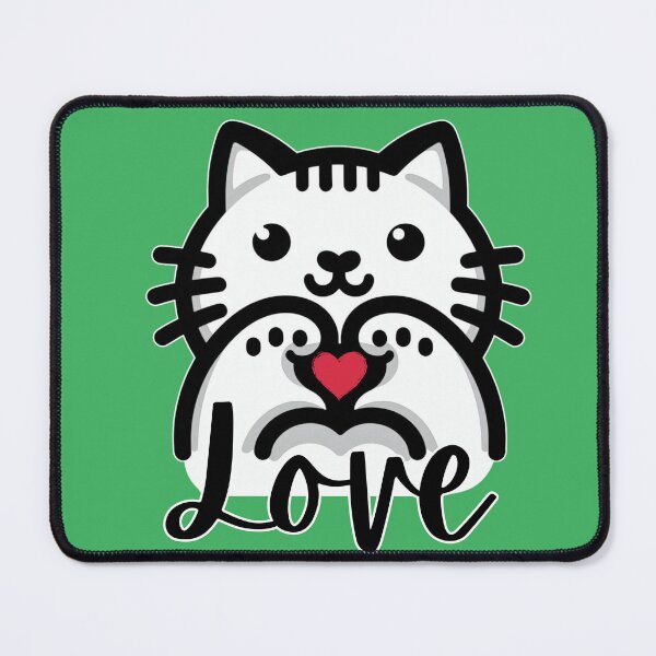 Item preview, Cat love gesture designed and sold by Fr0mtheMachine.