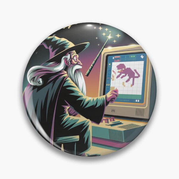 Item preview, The 8-Bit Mage designed and sold by Mystic Wild Studio.