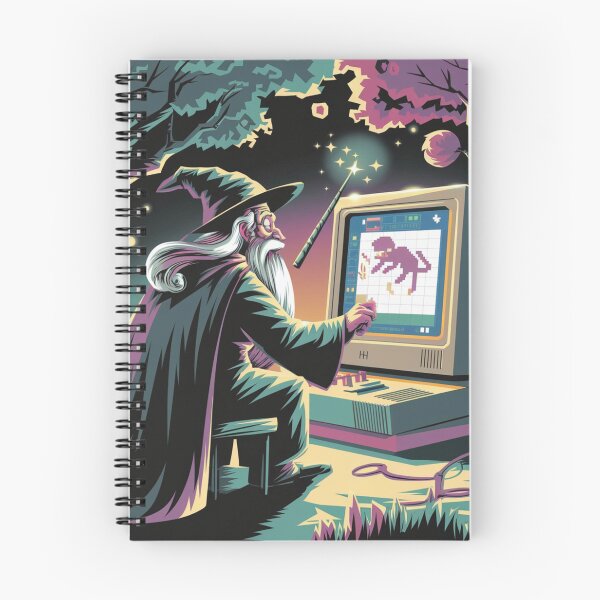 Item preview, The 8-Bit Mage designed and sold by Mystic Wild Studio.