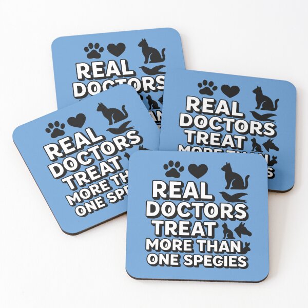 Item preview, Real Doctors Treat More Than One Species – Bold Vet Pride Design for Animal Heroes designed and sold by Design_Your_Day.