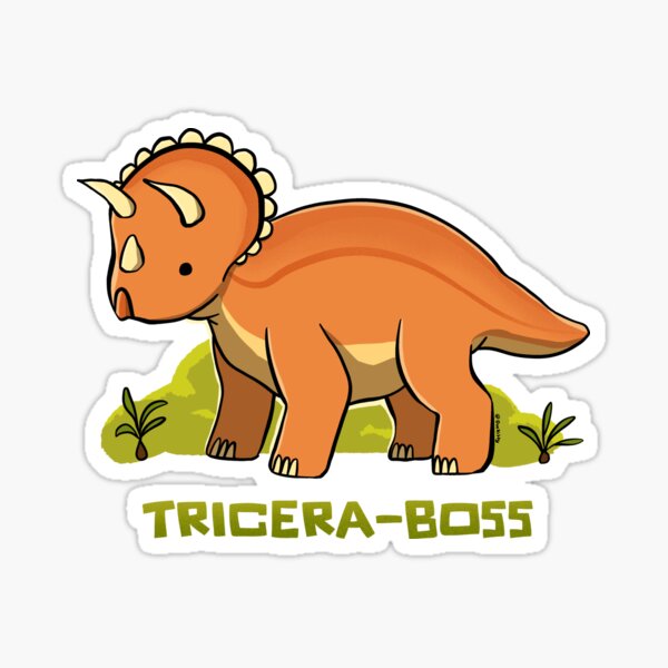 Item preview, Cute Triceratops Dinosaur designed and sold by Duckitty.