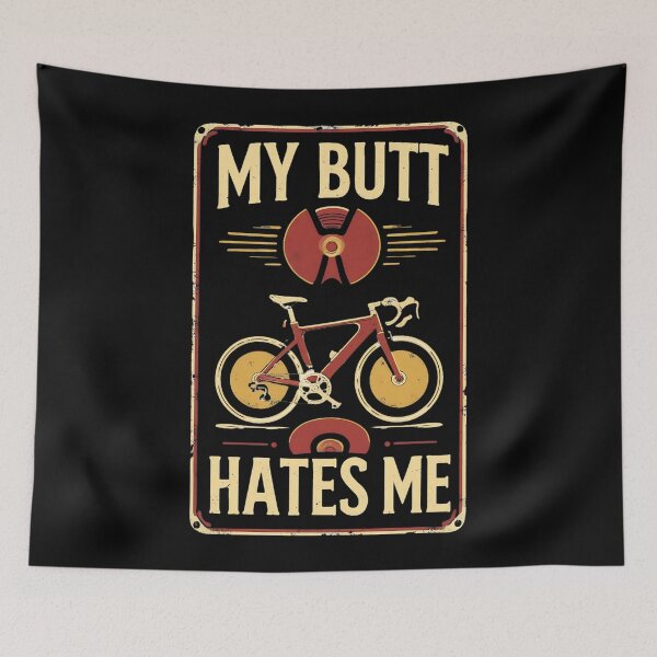Item preview, My Butt Hates Me Indoor Cycling designed and sold by DomTeesHaven.