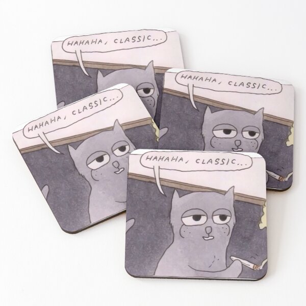 Item preview, Haha classic! Cat meme designed and sold by lvlupthreads.