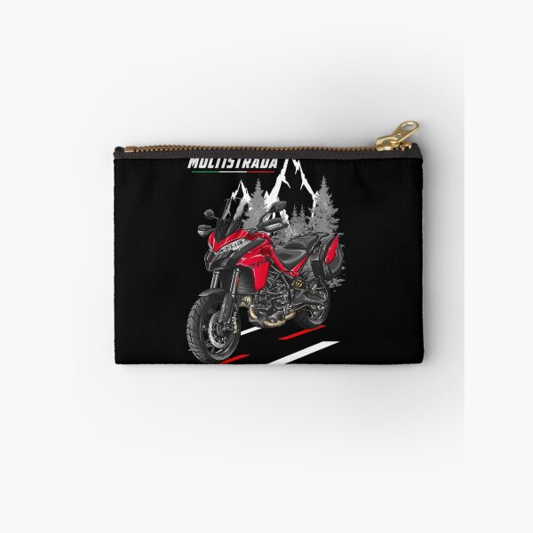 Item preview, Ducati Multistrada V2 (Red + Saddlebags) for Motorcycle Riders designed and sold by MotoApparelHub.
