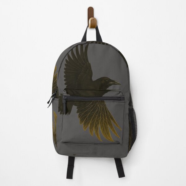 Item preview, Raven in flight. Sacred geometry futuristic design. designed and sold by Shoot-The-Moon.