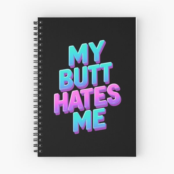 Item preview, My Butt Hates Me Indoor Cycling designed and sold by DomTeesHaven.