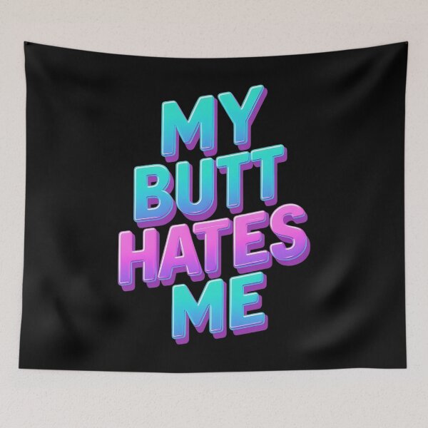 Item preview, My Butt Hates Me Indoor Cycling designed and sold by DomTeesHaven.