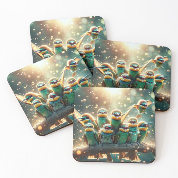 Item preview, Group of Bee-Eaters designed and sold by Eric Nagel.