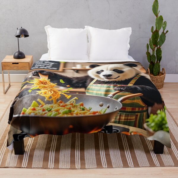 Item preview, Wok This Way - Culinary Panda Design designed and sold by nhk999.