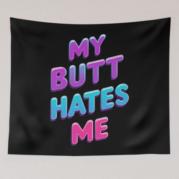 Item preview, My Butt Hates Me Indoor Cycling designed and sold by DomTeesHaven.