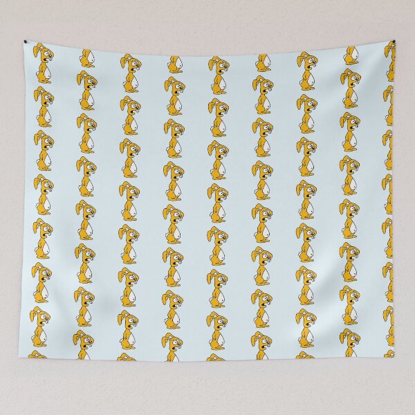 Item preview, Rabbit Terrified Anxious Desperate Confused Cool designed and sold by shirt-o-mat.
