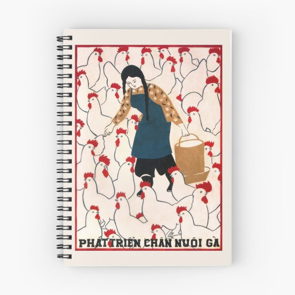 Item preview, Vintage Vietnamese Chicken Poster Phát Triển Chăn Nuôi Gà designed and sold by Onodera.
