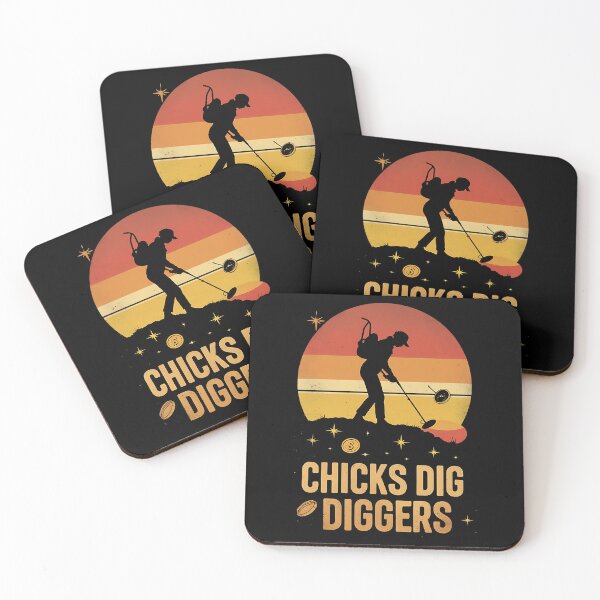 Item preview, Chicks Dig Diggers Metal Detecting designed and sold by DomTeesHaven.