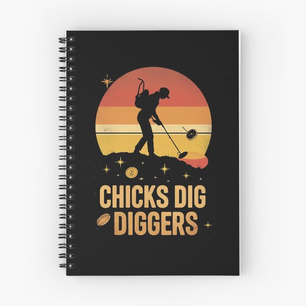 Item preview, Chicks Dig Diggers Metal Detecting designed and sold by DomTeesHaven.
