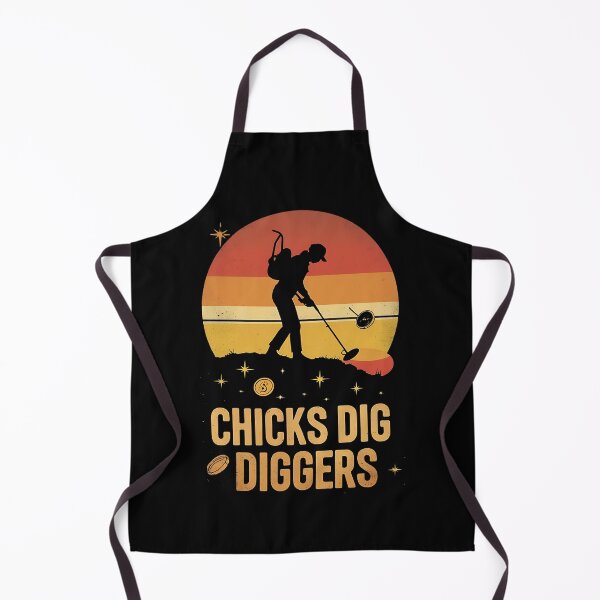 Item preview, Chicks Dig Diggers Metal Detecting designed and sold by DomTeesHaven.