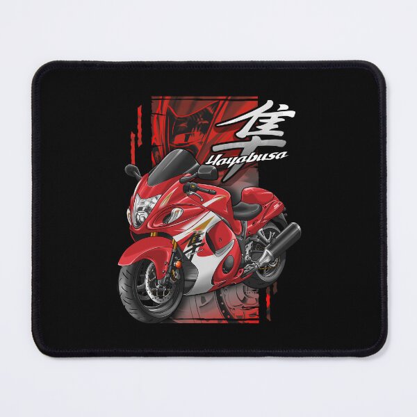 Item preview, Suzuki GSX1300R Hayabusa 2014 (Pearl Mira Red & Pearl Glacier White) for Motorcycle Riders designed and sold by MotoApparelHub.