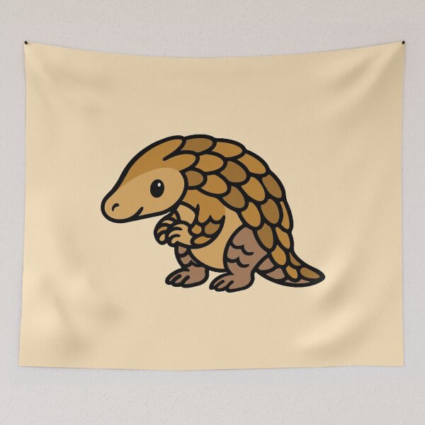 Item preview, Pangolin designed and sold by WildlifeDoodle.