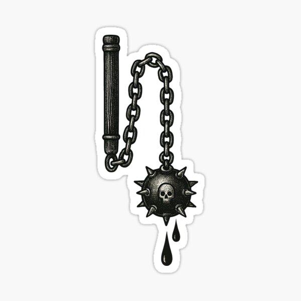 Artikel-Vorschau von Gotische Dreschflegel-Waffenkunst, designt und verkauft von Ghost & Gloom.