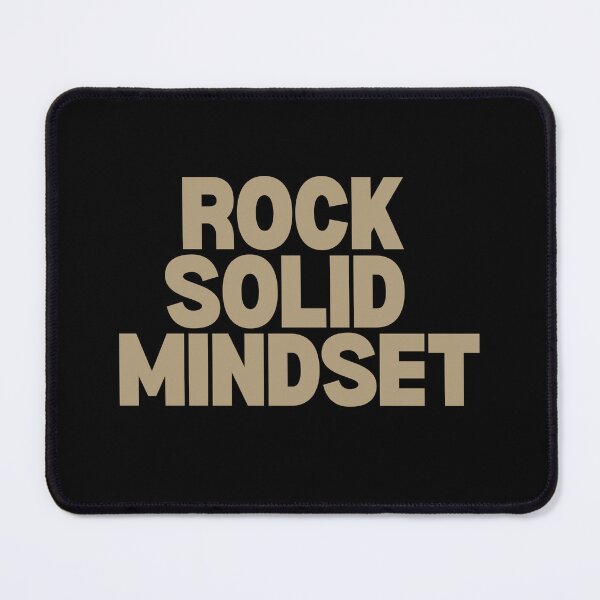 Item preview, Rock Solid Mindset Shirt | Grit & Focus Style designed and sold by MGR LABEL.