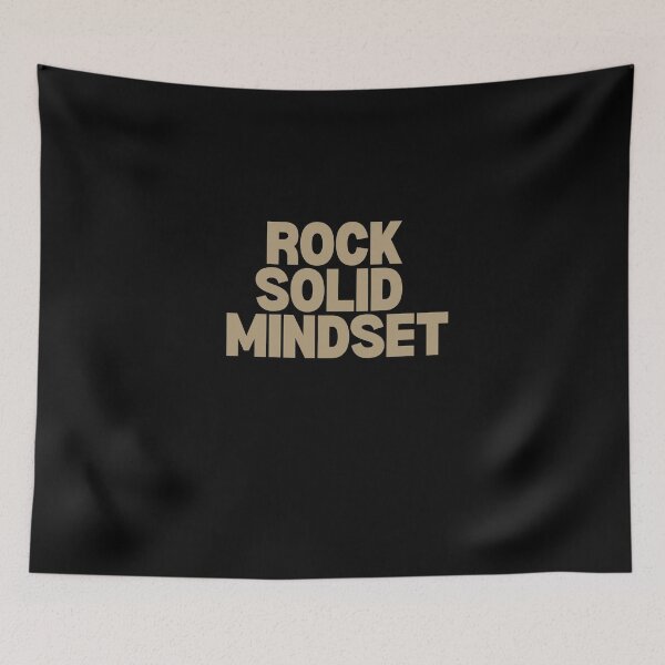 Item preview, Rock Solid Mindset Shirt | Grit & Focus Style designed and sold by MGR LABEL.