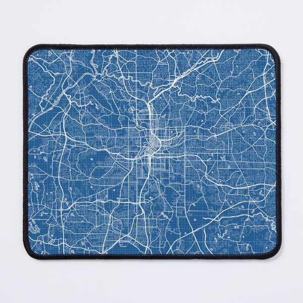 Item preview, Atlanta City Map of USA - Blueprint designed and sold by deMAP.