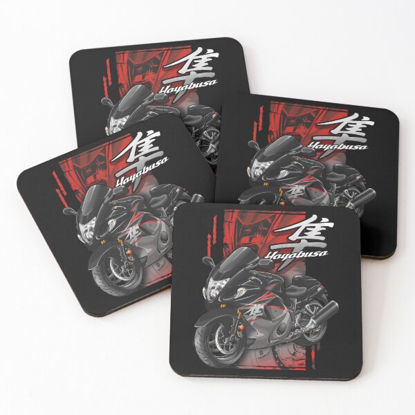 Item preview, Suzuki GSX1300R Hayabusa 2016 (Metallic Thunder Gray & Glass Sparkle Black) for Motorcycle Riders designed and sold by MotoApparelHub.