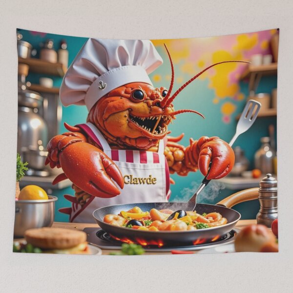 Item preview, Clawed Cooking Lobster Design  designed and sold by nhk999.