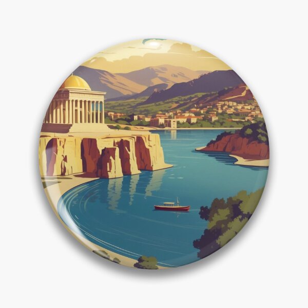 Item preview, Aydin Turkey Vintage Travel Tourism designed and sold by TravelersGems.