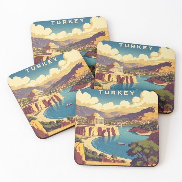 Item preview, Aydin Turkey Vintage Travel Tourism designed and sold by TravelersGems.
