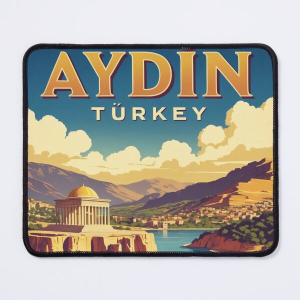 Item preview, Aydin Turkey Vintage Travel Tourism designed and sold by TravelersGems.