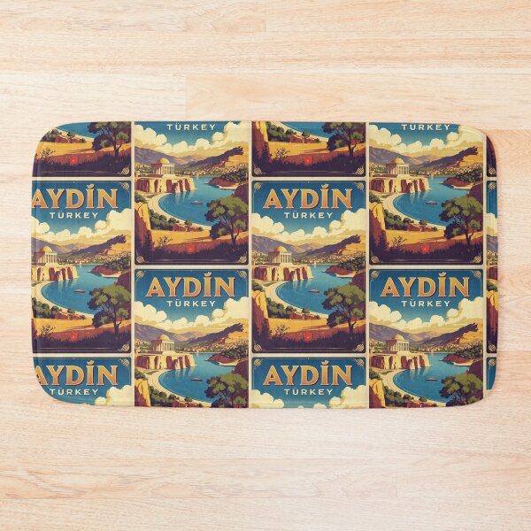 Item preview, Aydin Turkey Vintage Travel Tourism designed and sold by TravelersGems.