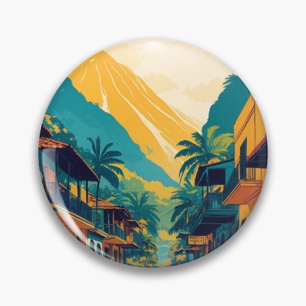 Item preview, Santa Tecla El Salvador Vintage Viajes Turismo designed and sold by TravelersGems.