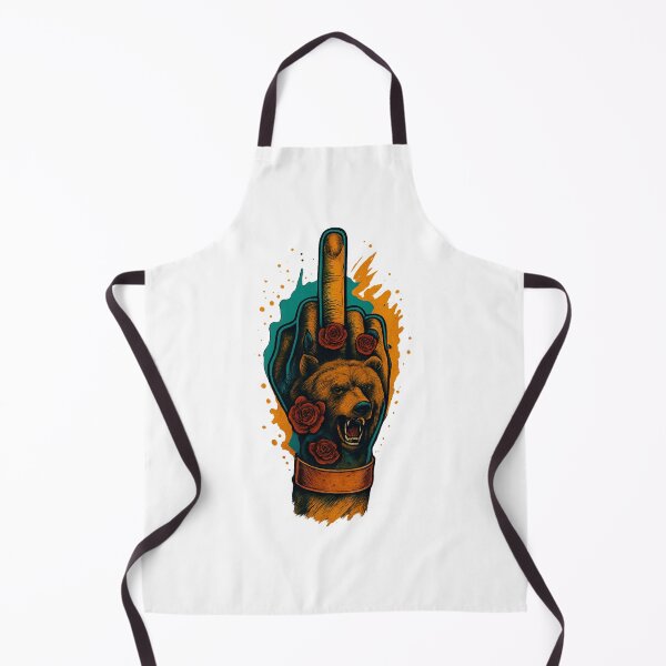 Item preview, Fierce Nature – Bear & Rose Graphic Art designed and sold by Ironzoulz.