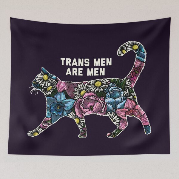 Item preview, Trans Men Are Men designed and sold by Art by Veya.