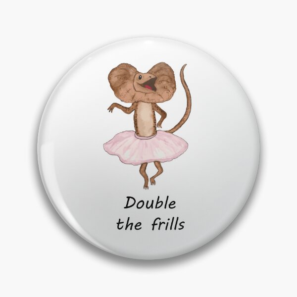 Item preview, Double the Frills Lizard designed and sold by RoseAicken.