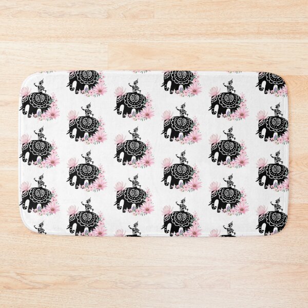Item preview, Indian Elephant and Thai Dancer Design. designed and sold by TheMysticNook.