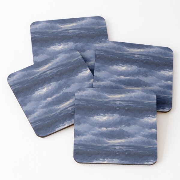 Item preview, Nubes tormentosas de acuarela designed and sold by saripsis.