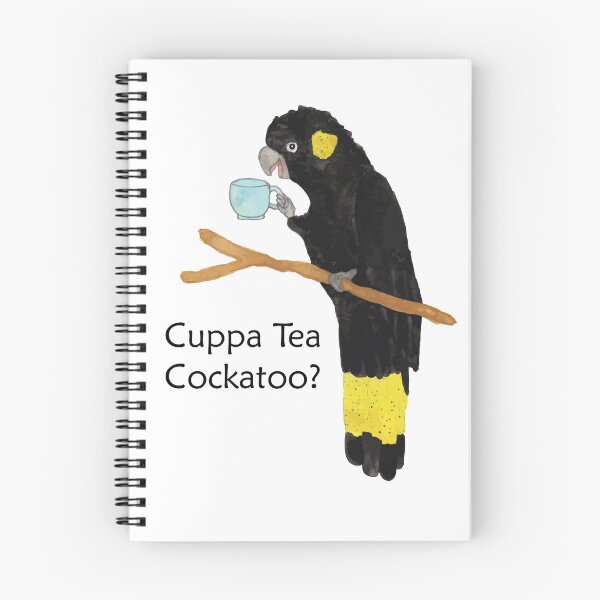 Item preview, Cuppa Tea Cockatoo? designed and sold by RoseAicken.