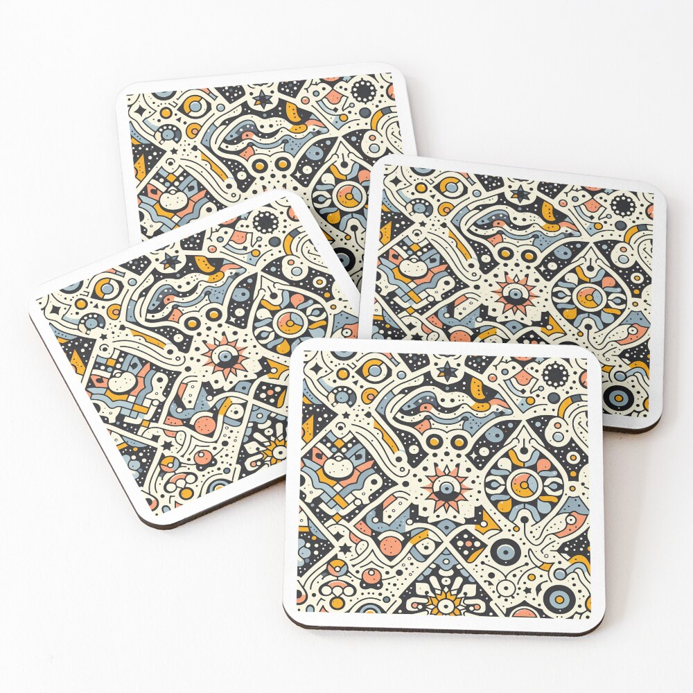 Item preview, Coasters (Set of 4) designed and sold by Ruchi73.
