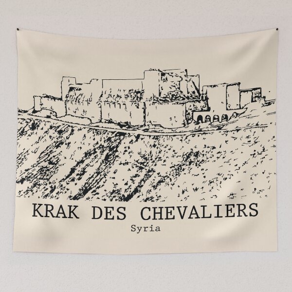 Item preview, Krak des Chevaliers - Syria designed and sold by Lakeric Cityscapes.