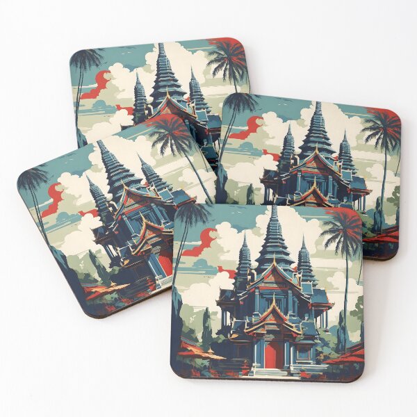 Item preview, Rong Kwang Thailand Vintage Retro Travel Tourism designed and sold by TravelersGems.