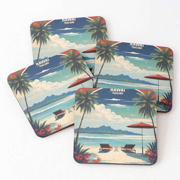 Item preview, Rawai Thailand Vintage Retro Travel Tourism designed and sold by TravelersGems.
