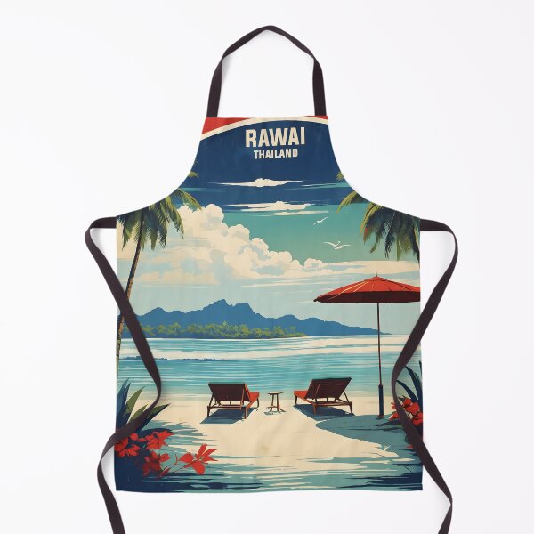 Item preview, Rawai Thailand Vintage Retro Travel Tourism designed and sold by TravelersGems.