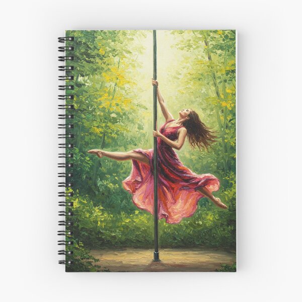 Item preview, Graceful Pole Dance in a Sunlit Forest designed and sold by Shine&Spin.
