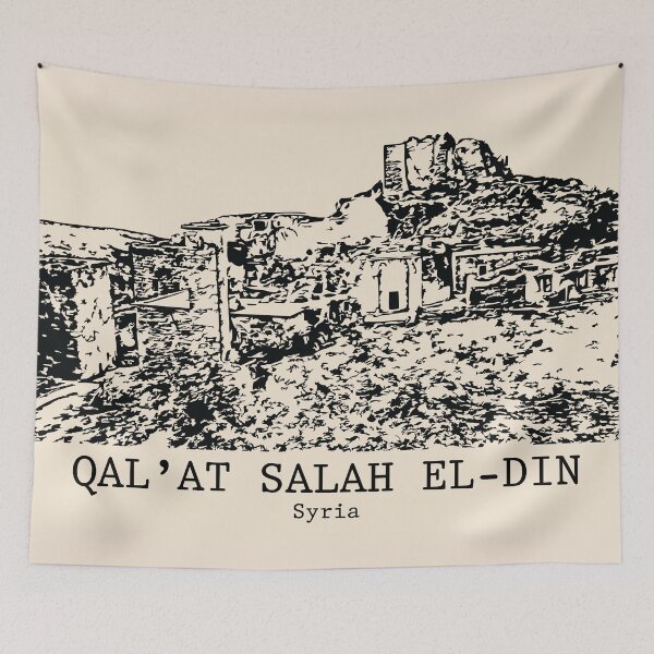 Item preview, Qal’at Salah El-Din - Syria designed and sold by Lakeric Cityscapes.