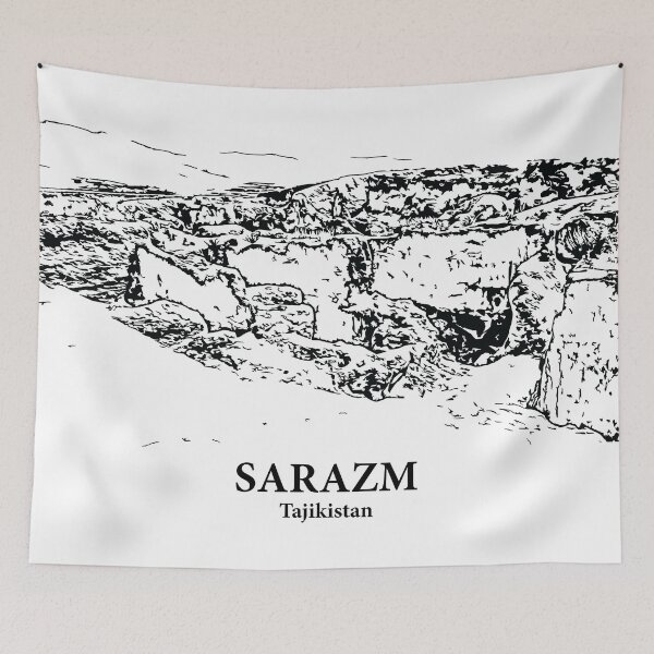 Item preview, Sarazm - Tajikistan designed and sold by Lakeric Cityscapes.