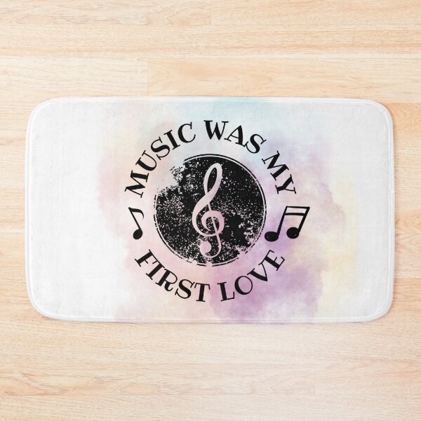 Item preview, Music was my first love - black clef designed and sold by LiskoDesign.